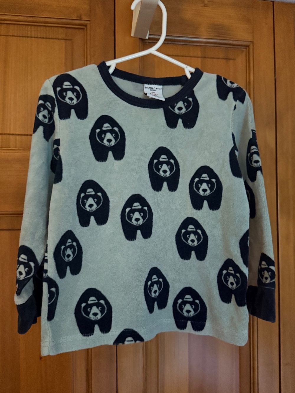 Polarn O. Pyret Velour Top | 3-4 Years